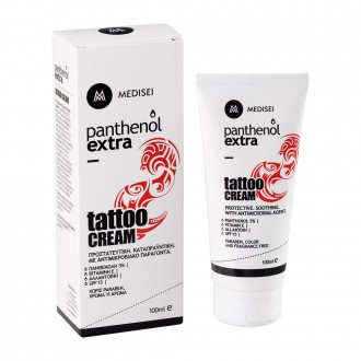 Panthenol Extra Tattoo Cream 100ml Soothing cream that protects the skin after tattooing