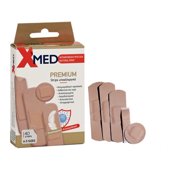 X-Med Premium Strips in 5 Sizes-40pcs