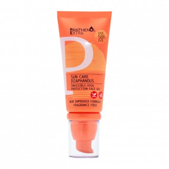 Panthenol Extra Sun care face gel with SPF50