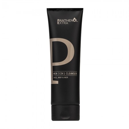 Panthenol Extra Men 3 in 1 Cleanser 200ml Ανδρικό Αφρόλουτρο και Σαμπουάν 3 σε 1