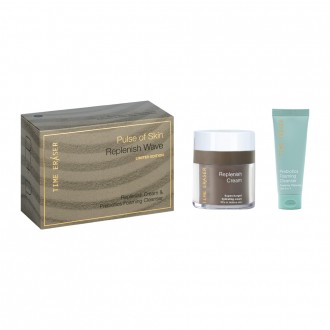 Σετ Pulse of Skin - Replenish Wave με Κρέμα ενισχυμένης ενυδάτωσης και αφρώδες τζελ καθαρισμού 4 σε 1