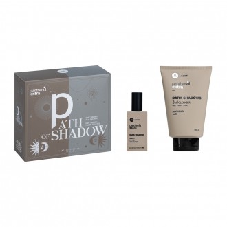 Set Panthenol Extra Path of Shadow Limited Edition with 3in1 men's shower gel and shampoo 200ml and men's perfume 50ml