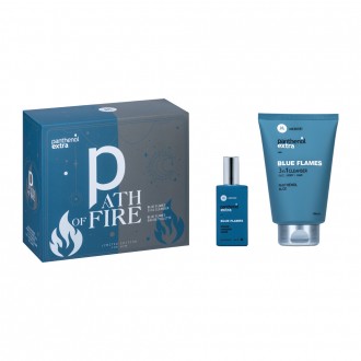 Set Panthenol Extra Path of Fire Limited Edition with 3in1 men's shower gel and shampoo 200ml and men's perfume 50ml