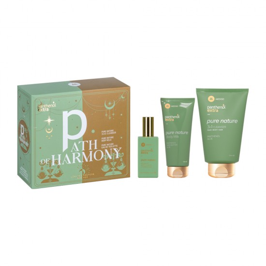 Σετ Panthenol Extra Path of Harmony Limited Edition με 3in1 αφρόλουτρο & σαμπουάν 200ml, γαλάκτωμα σώματος 100ml και άρωμα 50ml