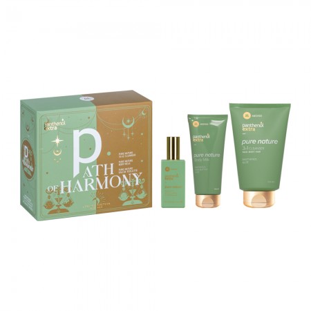 Σετ Panthenol Extra Path of Harmony Limited Edition με 3in1 αφρόλουτρο & σαμπουάν 200ml, γαλάκτωμα σώματος 100ml και άρωμα 50ml