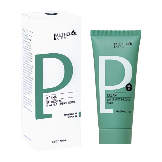 Panthenol Extra Cream Urea 5% Αναπλαστική κρέμα για ερεθισμένα και ευαίσθητα δέρματα