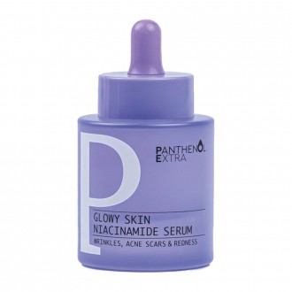 Panthenol Extra Glowy Skin Niacinamide Serum Powerful formula with 4% Niacinamide and Hyaluronic Acid 2
