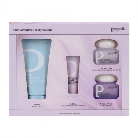 Panthenol Extra Your Complete Beauty Routine Σετ ολοκληρωμένης περιποίησης προσώπου