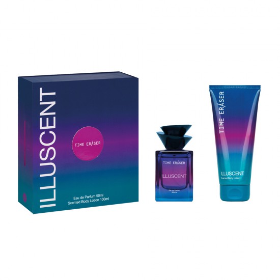 Time Eraser Illuscent Σετ Eau de Parfum & Scented Body Lotion με γαλάκτωμα σώματος και γυναικείο άρωμα