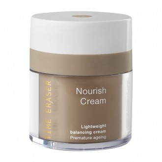 Time Eraser Nourish Cream Lightweight balancing cream against first wrinkles 2
