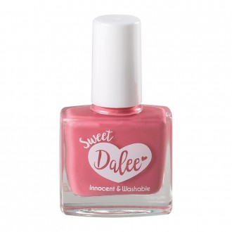 Dalee Washable and non-toxic Kids nail polish in vivid pink color Sugar Fairy 906 2