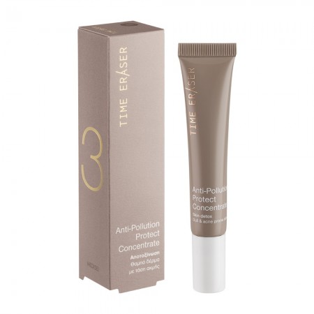 Time Eraser Anti-Pollution Protect Concentrate Skin detox serum for dull and acne prone skin