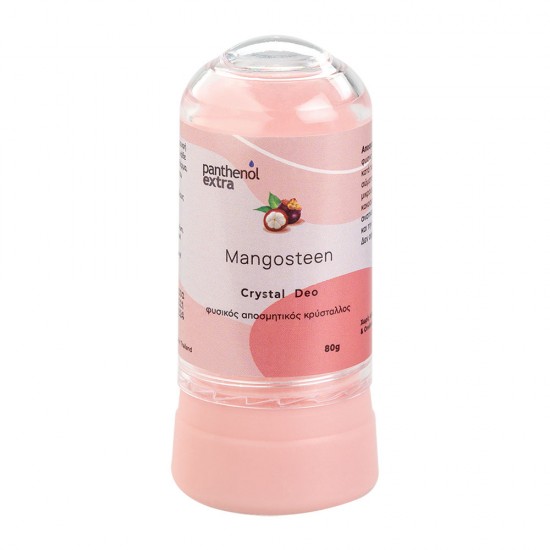Panthenol Extra Mangosteen Crystal Deodorant with mangosteen fragrance against body odors