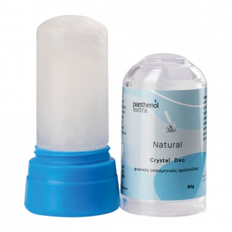 Panthenol Extra Natural Crystal Deodorant Αποσμητικό στικ σώματος 24ωρης δράσης, με φυσικό άρωμα 2
