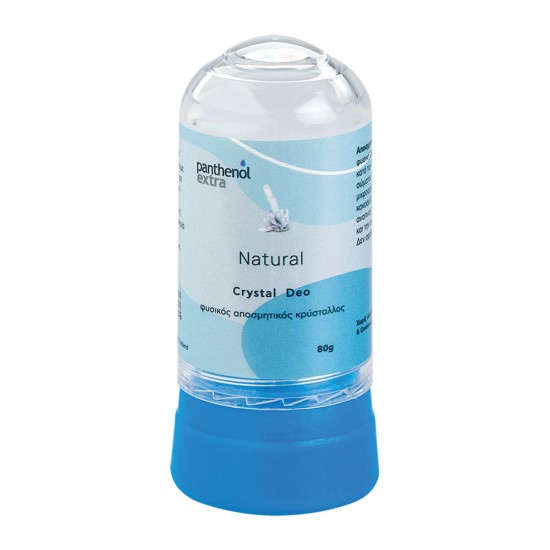 Panthenol Extra Natural Crystal Deodorant with natural fragrance against body odors