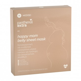 Panthenol Extra belly mask ideal for pregnant women 4pcs product packaging