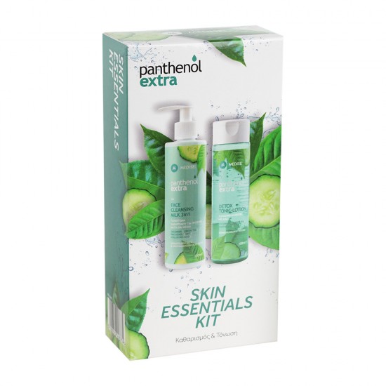 Panthenol Extra Gift Set Skin Essentials Kit Cleansing & Toning