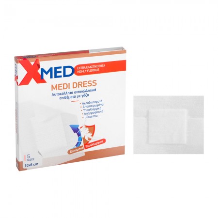 X-Med Medi Dress 10x8cm-5pcs
